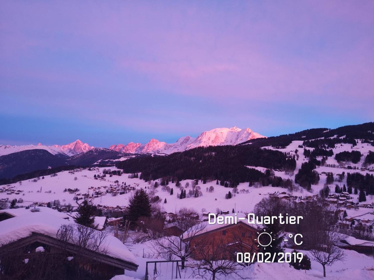 Chalet Eternel Mont-Blanc メジェーヴ エクステリア 写真